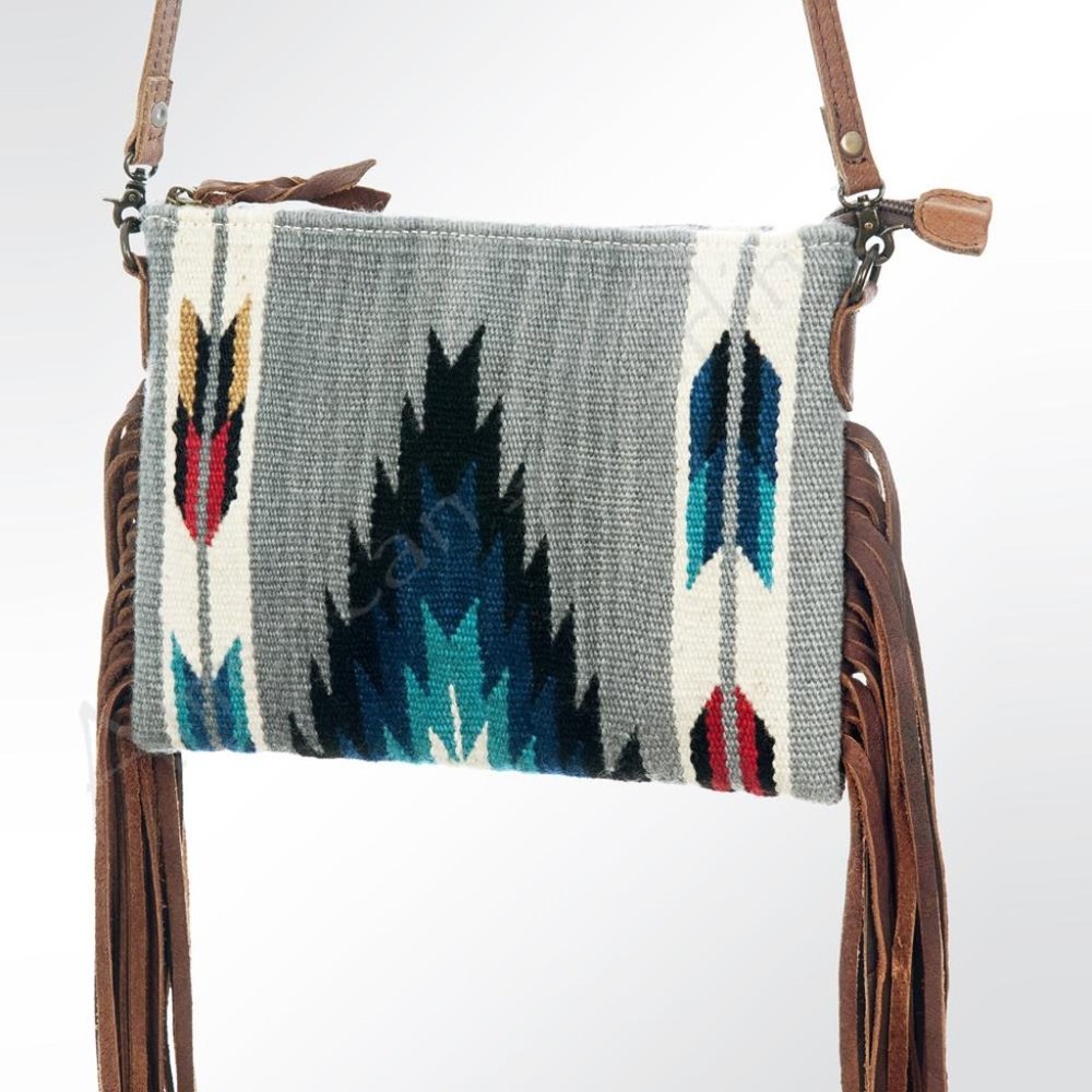 American Darling 9x10" Fringe Cross Body ADBG236D8